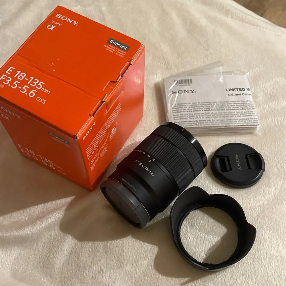 SONY Camera Lens E 18-135mm f/3.5-5.6 for E-Mount | Photo Photography Alpha Zoom